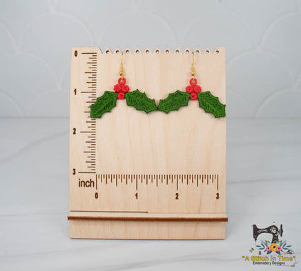 FSL Holly Earrings size
