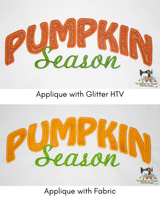 Pumpkin Season Applique