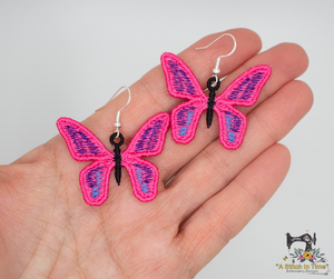 FSL Butterfly Earrings