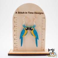 FSL Mikko the Macaw Earrings