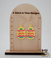 FSL Easter Egg Earrings