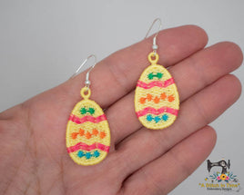FSL Easter Egg Earrings