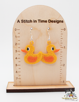 FSL Rubber Duckie Earrings