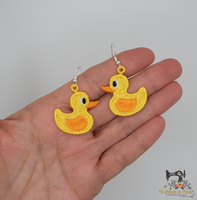 FSL Rubber Duckie Earrings