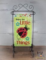 ITH Ladybug Mini Quilt