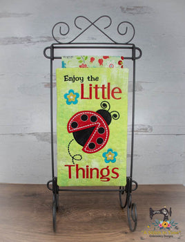 ITH Ladybug Mini Quilt