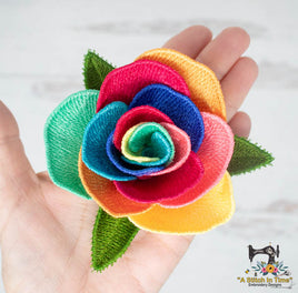 FSL 3D Rainbow Rose