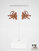 FSL Monkey Earrings