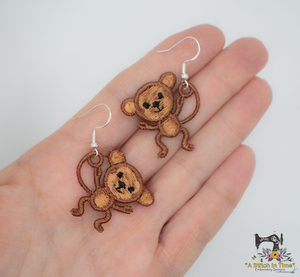 FSL Monkey Earrings