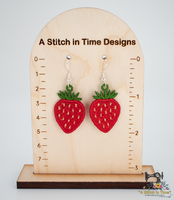 FSL Strawberry Earrings