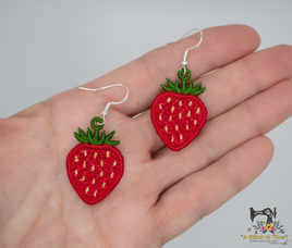FSL Strawberry Earrings