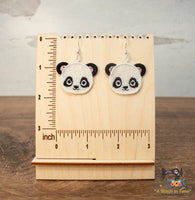 FSL Panda Bear Earrings