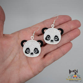 FSL Panda Bear Earrings