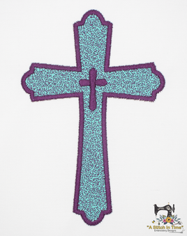 Christian Cross Applique