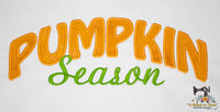 Pumpkin Season Applique