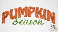 Pumpkin Season Applique
