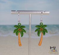 FSL Palm Tree Earrings