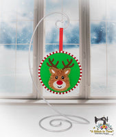 ITH Fringe Reindeer Ornament