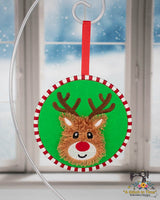 ITH Fringe Reindeer Ornament