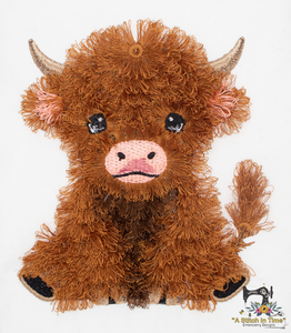 Fringe Highland Cow