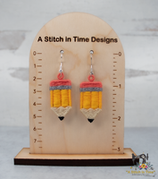 FSL Pencil Earrings