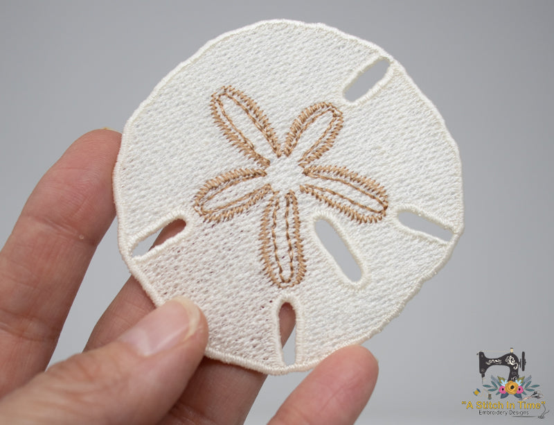 FSL Sand Dollar| A Stitch in Time Embroidery Designs