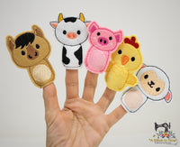 ITH Finger Puppets - Farm Animals Set