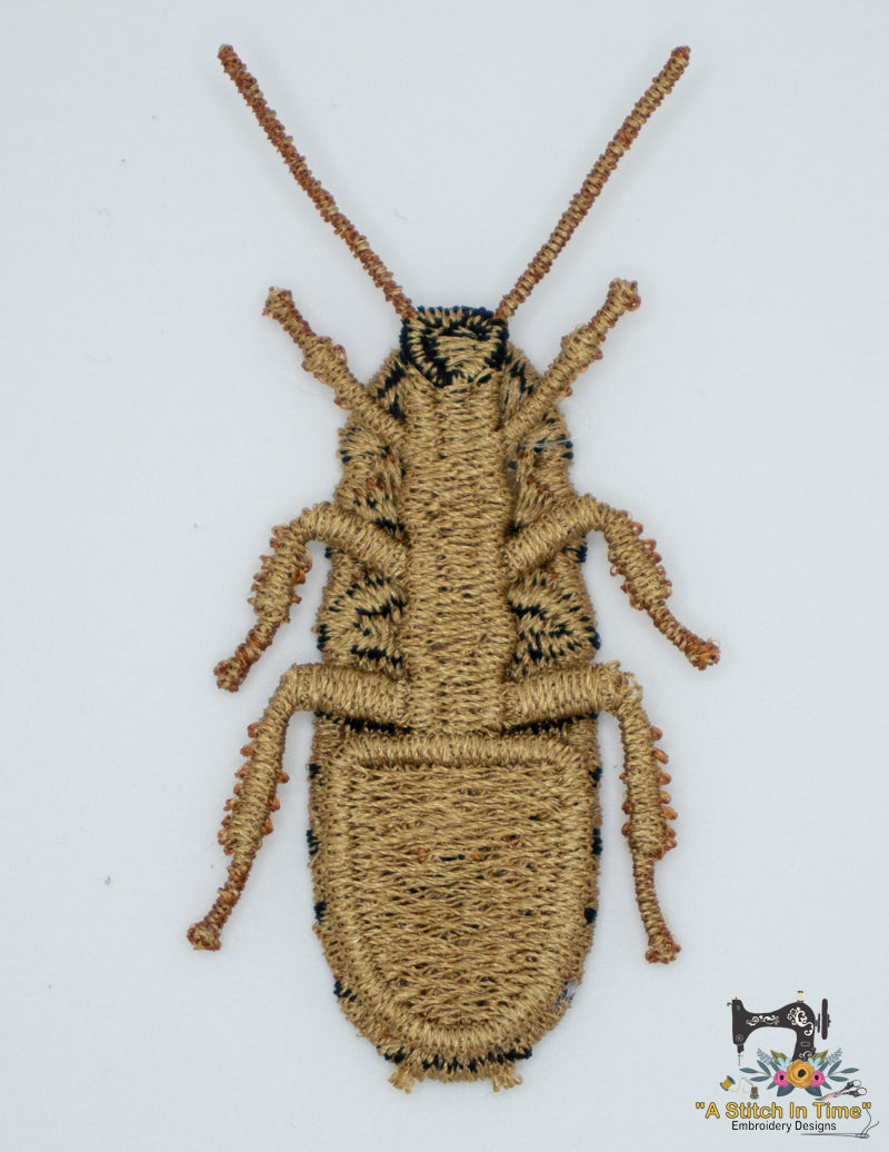 FSL Halloween Hissing Cockroach | A Stitch in Time Embroidery Designs