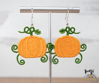 FSL Enchanted Pumpkin Earrings