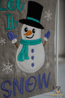 ITH Let it Snow Micro Quilt