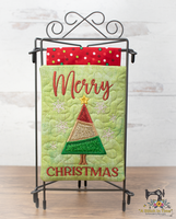 ITH Patchwork Christmas Tree Micro Quilt