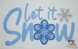 Let it Snow - Mylar