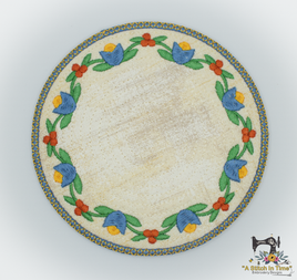 ITH Flower Wreath Coaster