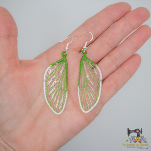 PFSL Cicada Wing Earrings