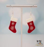 FSL Christmas Stocking Earrings