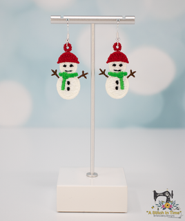 FSL Snowman Earrings