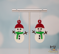 FSL Snowman Earrings