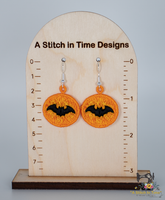 FSL Moon Bat Earrings