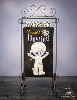 ITH Mummy Mini Quilt