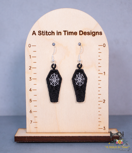 FSL Coffin-Web Earrings