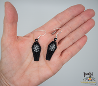 FSL Coffin-Web Earrings