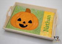 ITH Jack O Lantern Mug Rug