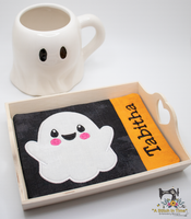 ITH Ghost Mug Rug