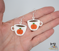 FSL Pumpkin Latte Earrings