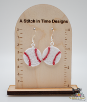 FSL Baseball Earrings