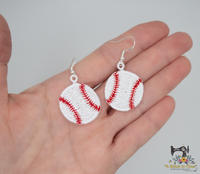 FSL Baseball Earrings