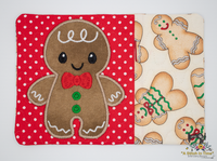 ITH Gingerbread Mug Rug