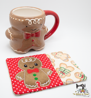 ITH Gingerbread Mug Rug