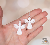 FSL Fringe Angel Earrings