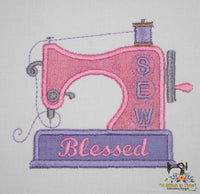 Sew Blessed Applique